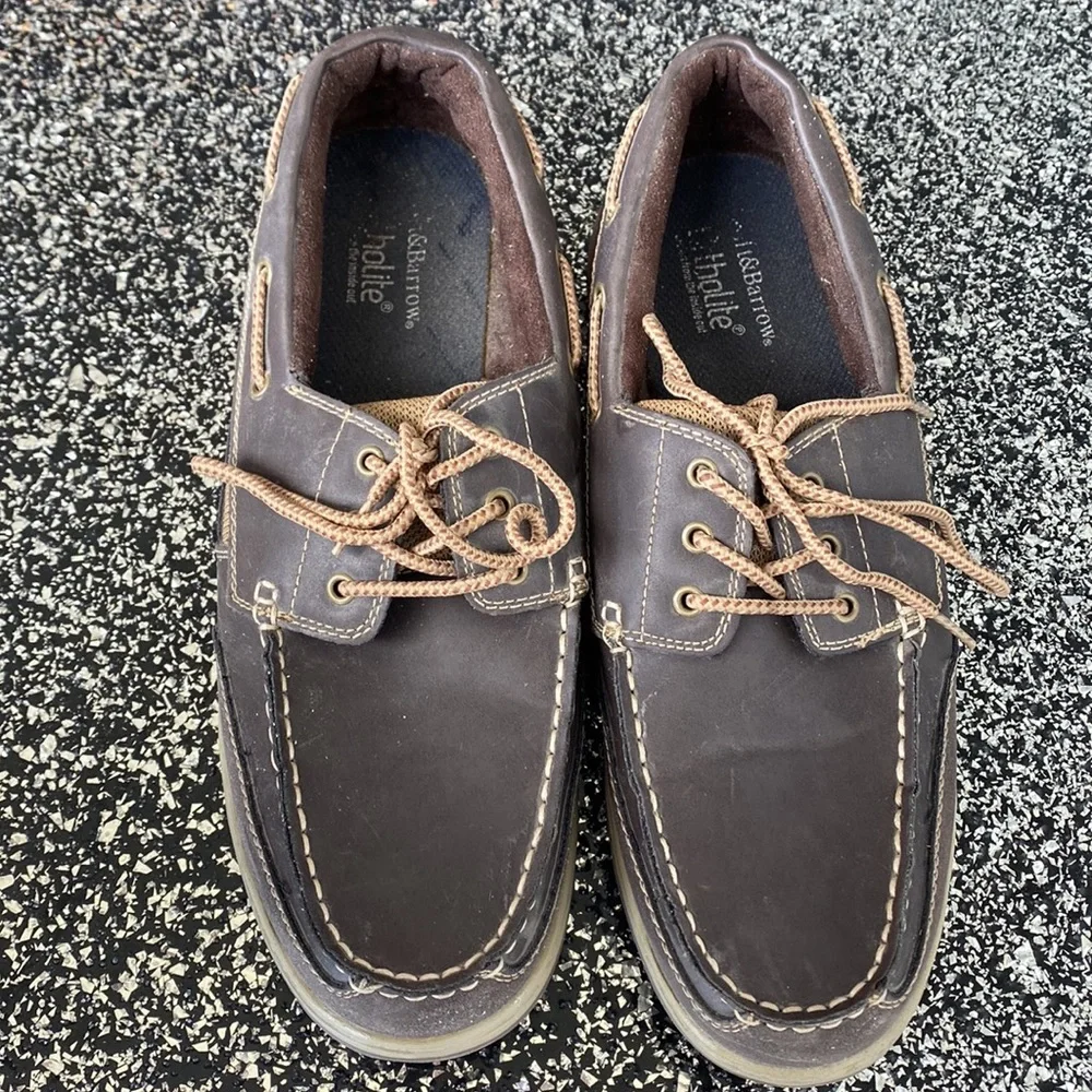 Mens 12 Brown Boat Shoes